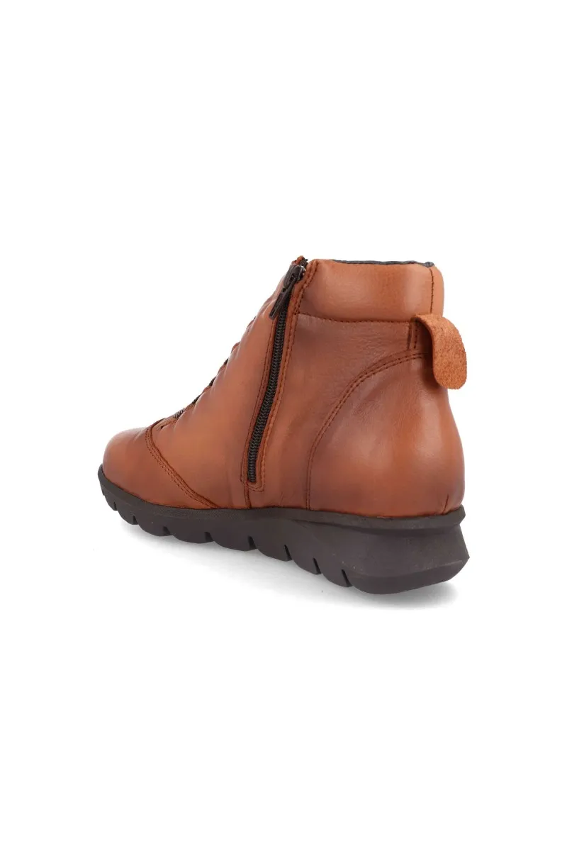 Botin de piel para mujer bda 13478