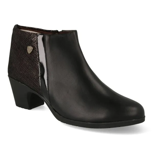 BOTIN NEGRO MUJER TACON MOD. AROHA