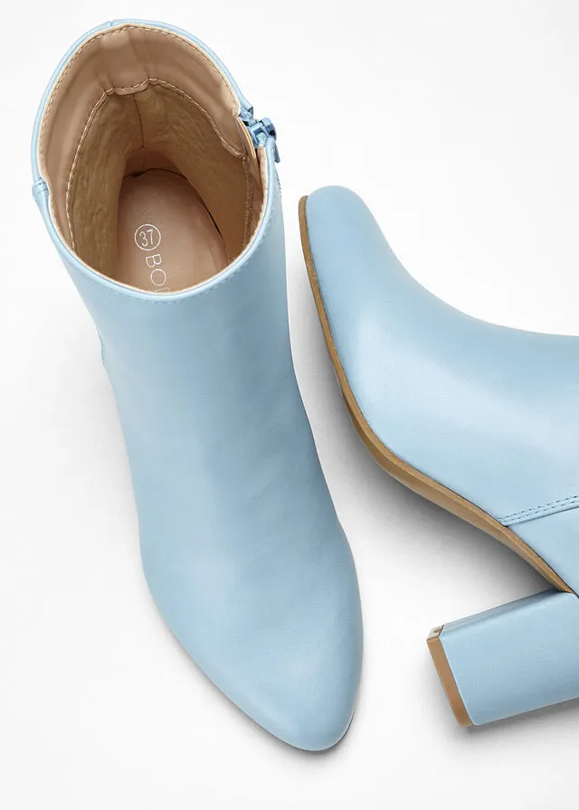 Botines Azul claro
