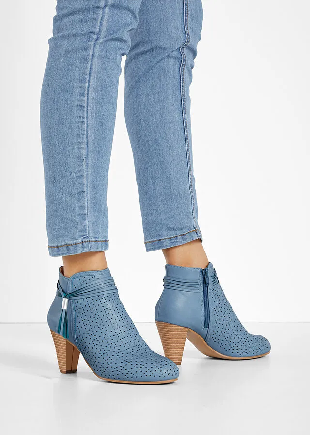 Botines Azul grisáceo