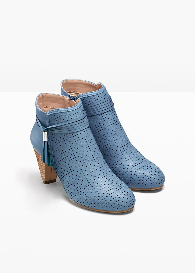 Botines Azul grisáceo