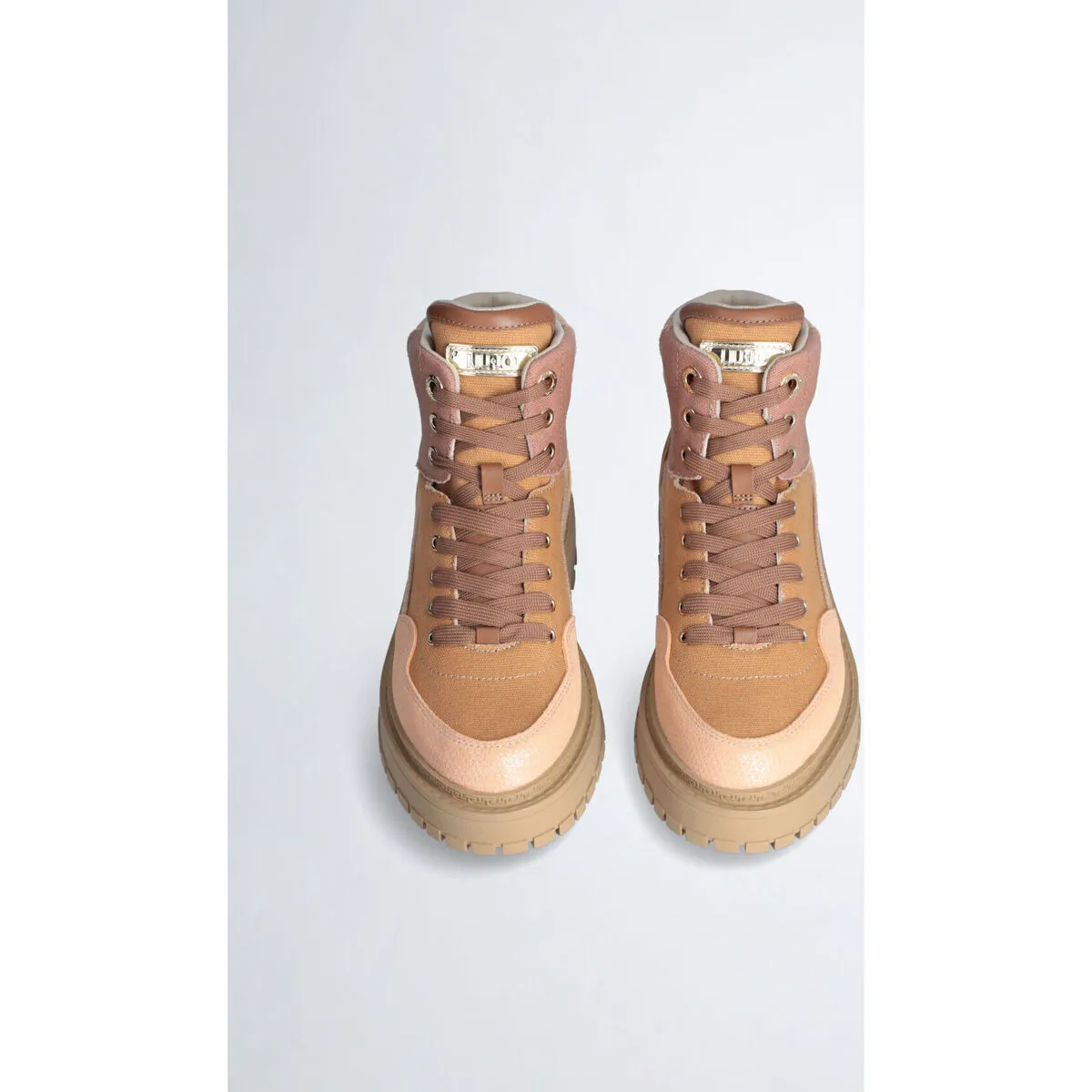 Botines con patchwork
