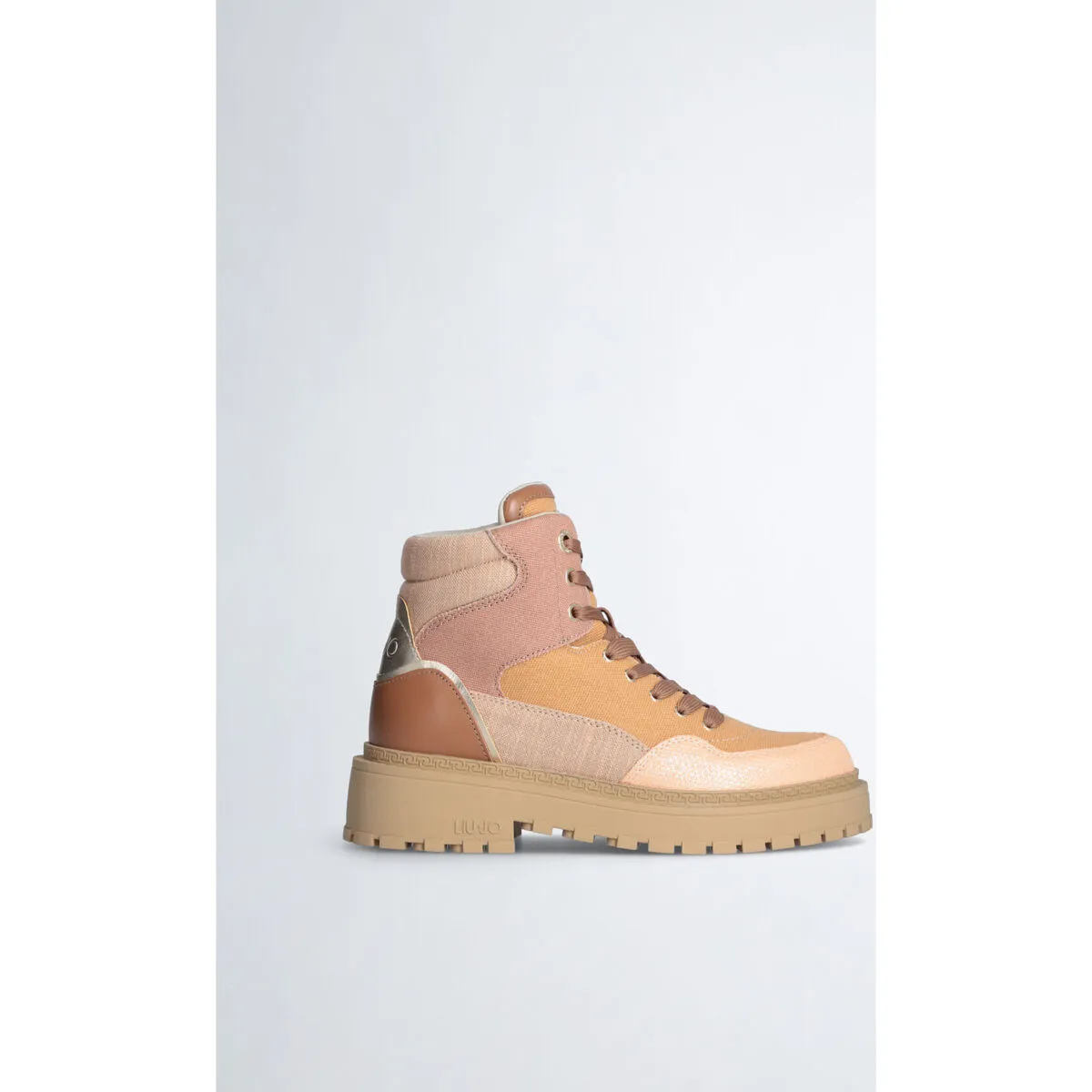 Botines con patchwork