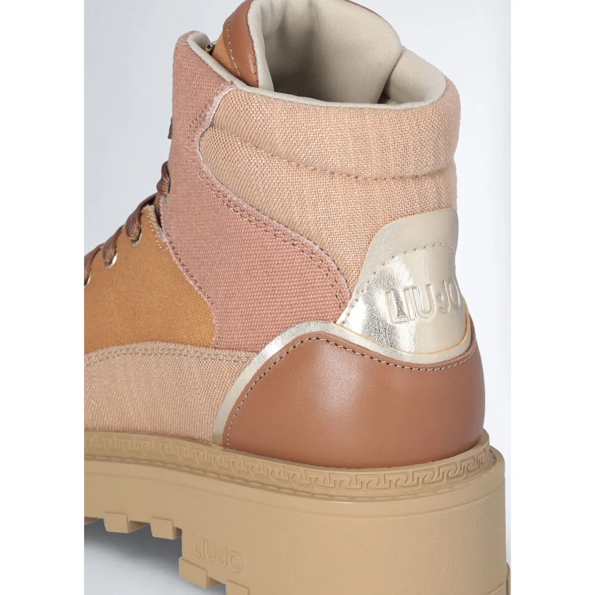 Botines con patchwork
