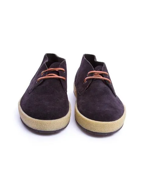 botines frau serraje azul