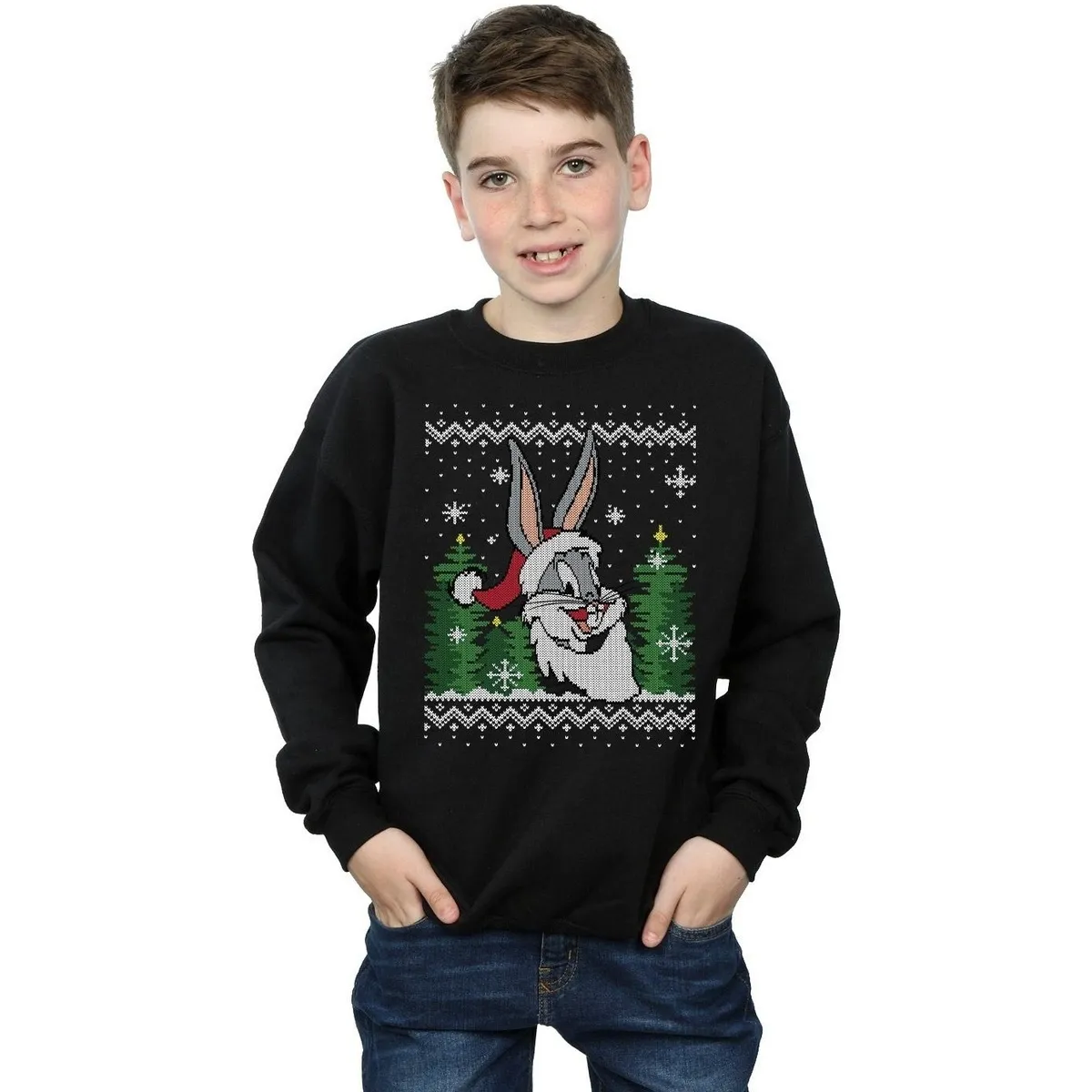 Bugs Bunny Christmas Fair Isle