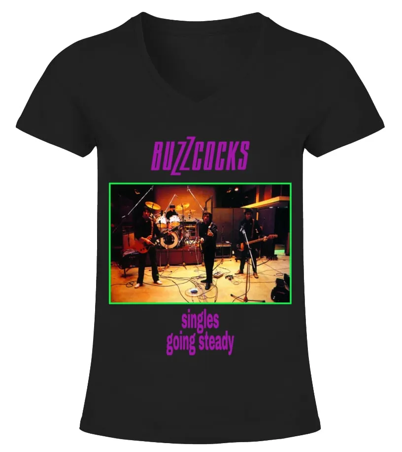 Buzzcocks BK (19) Camiseta cuello pico Mujer