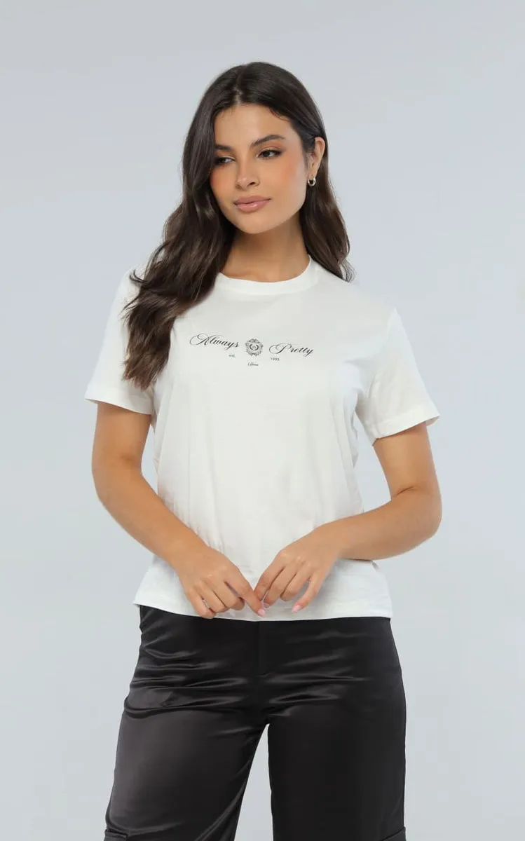 Camiseta Blanca Regular