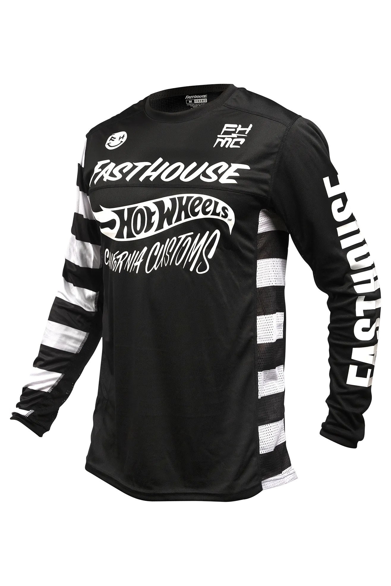 Camiseta de Cross Fasthouse Grindhouse Hot Wheels Negra