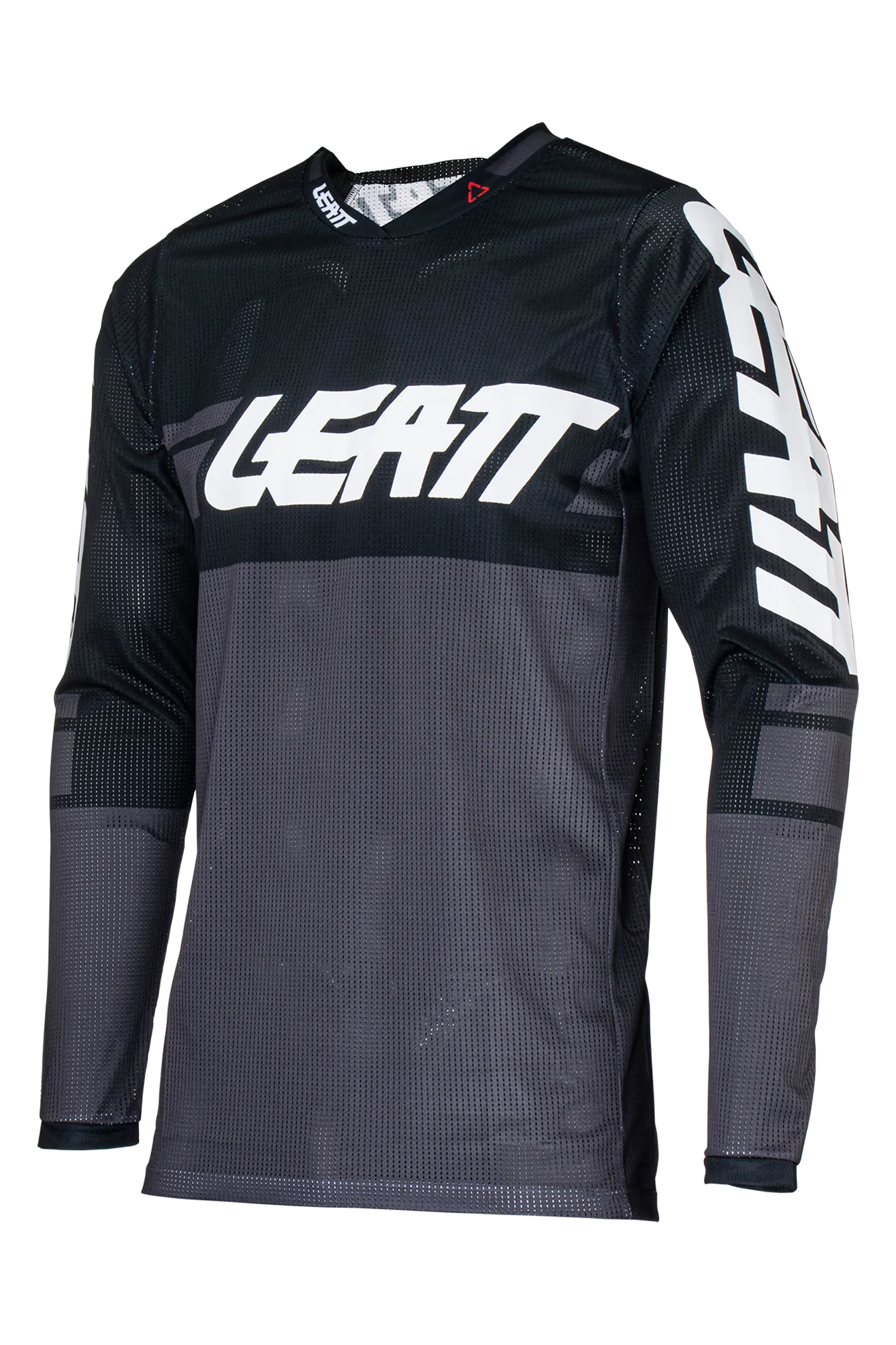 CAMISETA DE CROSS LEATT MOTO 4.5 XFLOW NEGRA