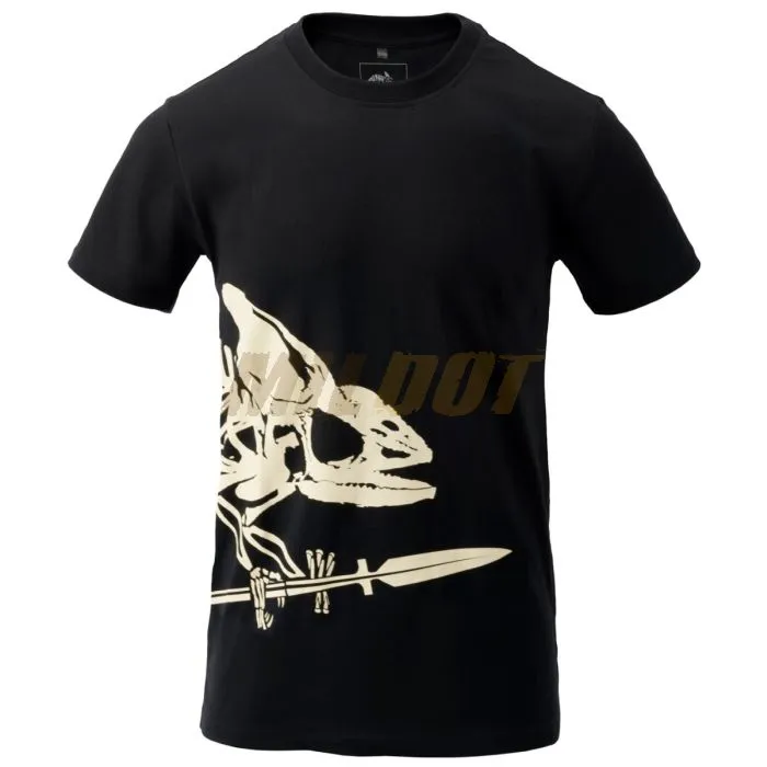 CAMISETA HELIKONTEX FULL BODY SKELETON NEGRA