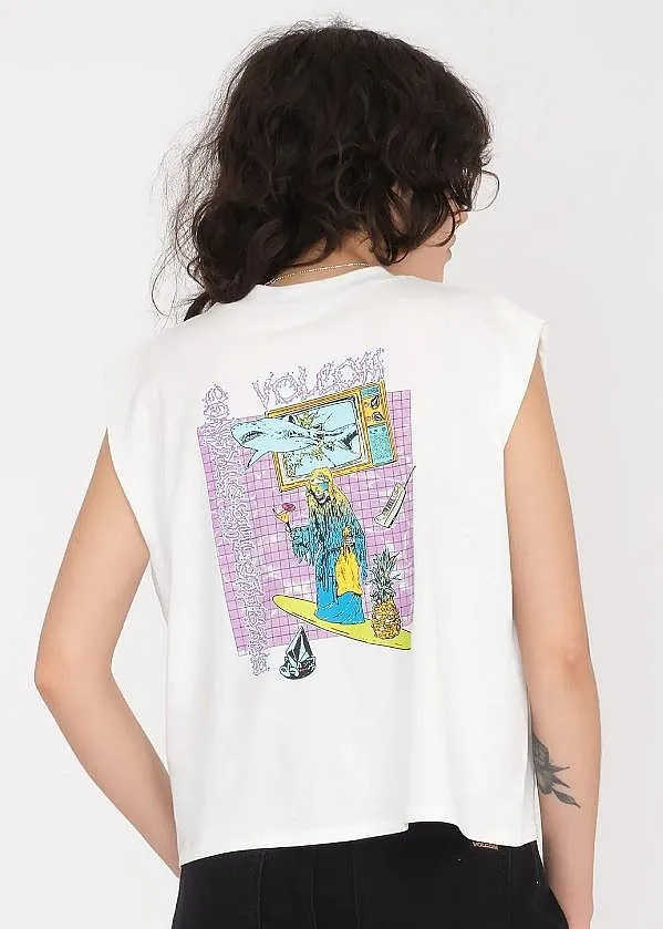 CAMISETA INTERIOR VOLCOM FRENCHSURF  STAR WHITE  WOMEN´S