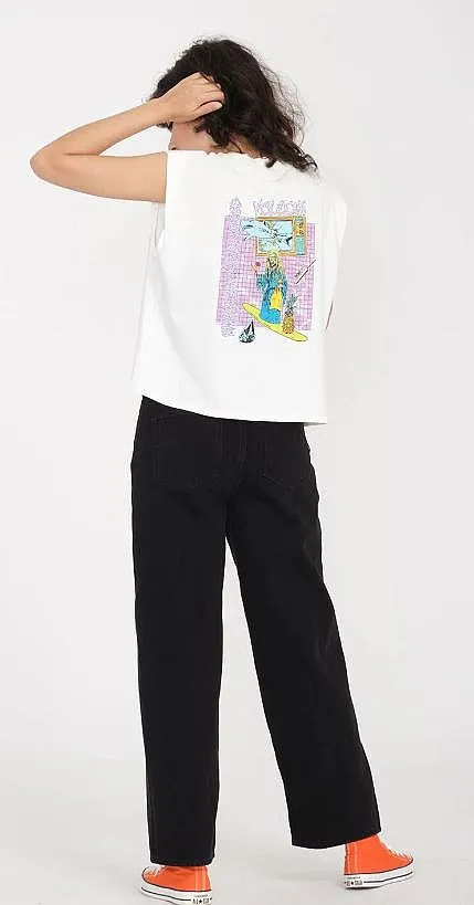 CAMISETA INTERIOR VOLCOM FRENCHSURF  STAR WHITE  WOMEN´S