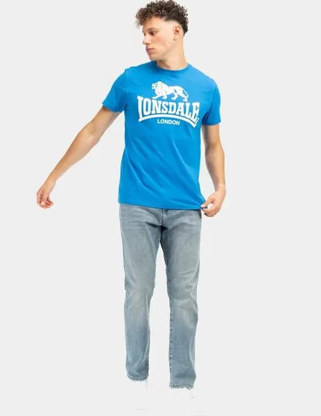 CAMISETA LONSDALE LOGO  ROYAL/BLUE/WHITE