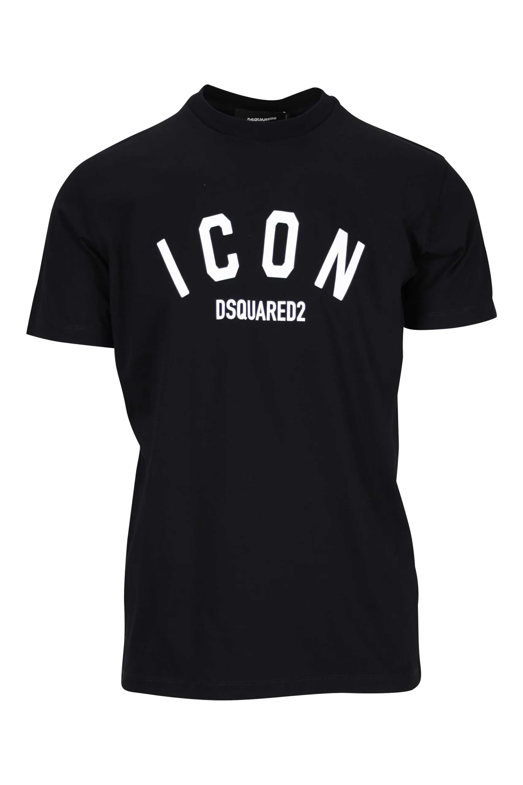 Camiseta negra con logo 