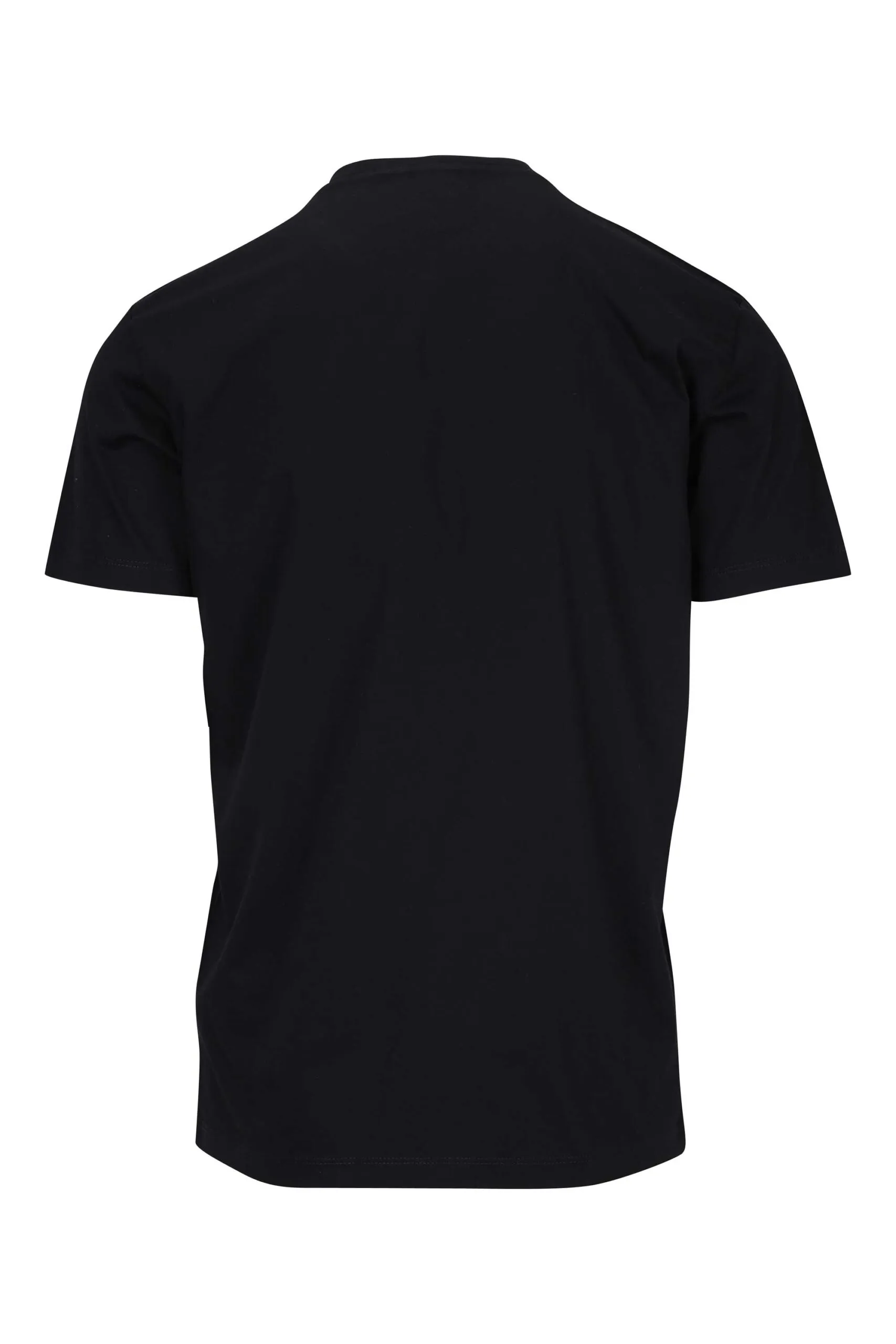 Camiseta negra con logo 