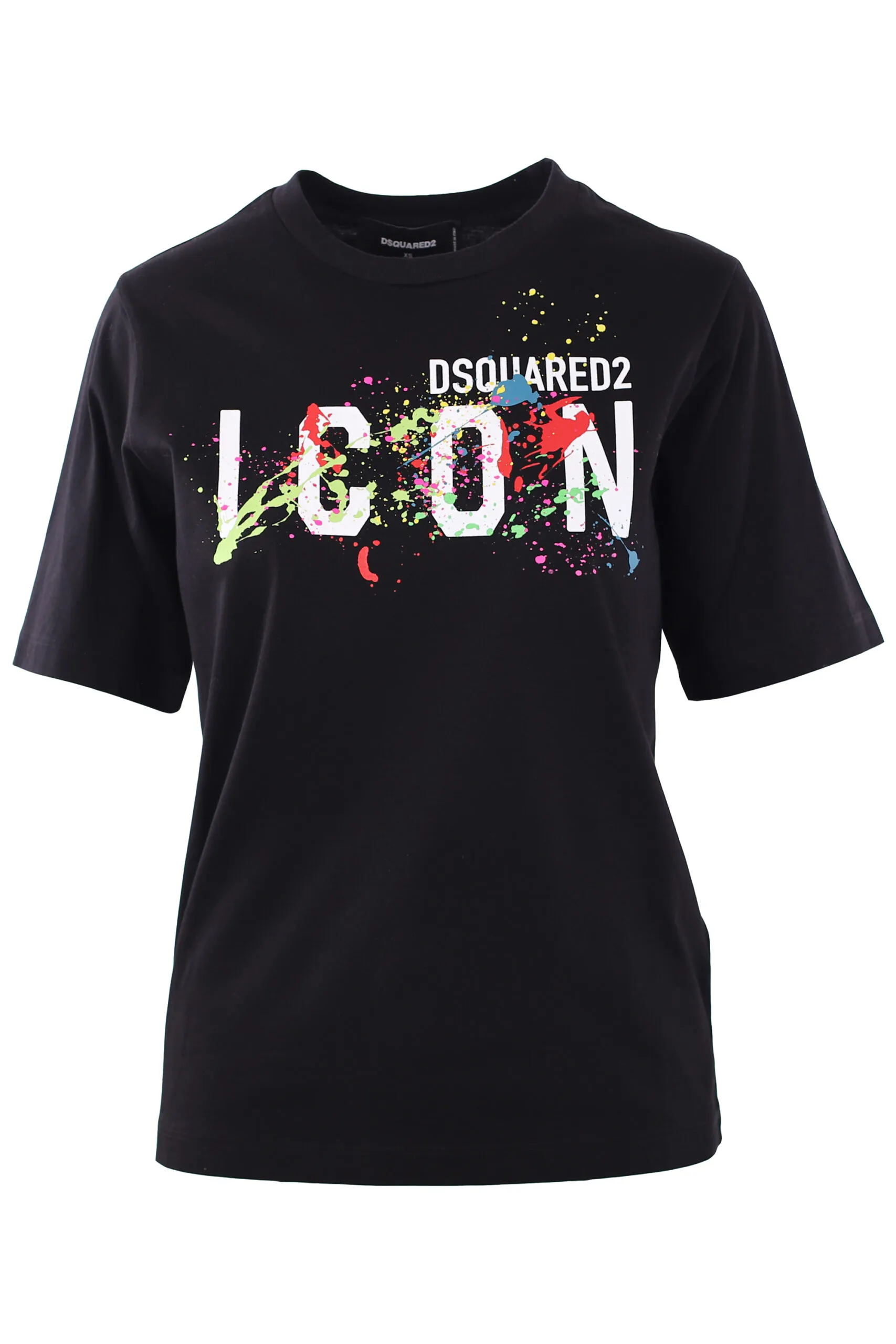 Camiseta negra con logo 
