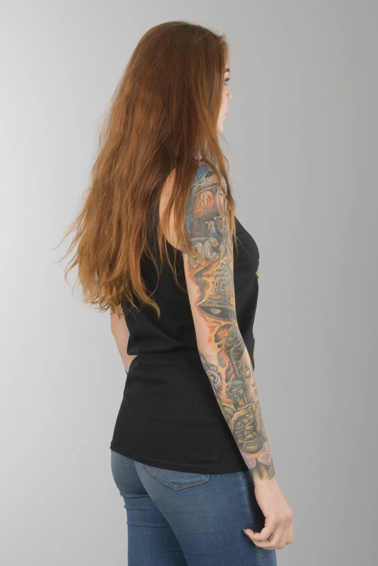 Camiseta West Coast Choppers Praying Hands Mujer Negra
