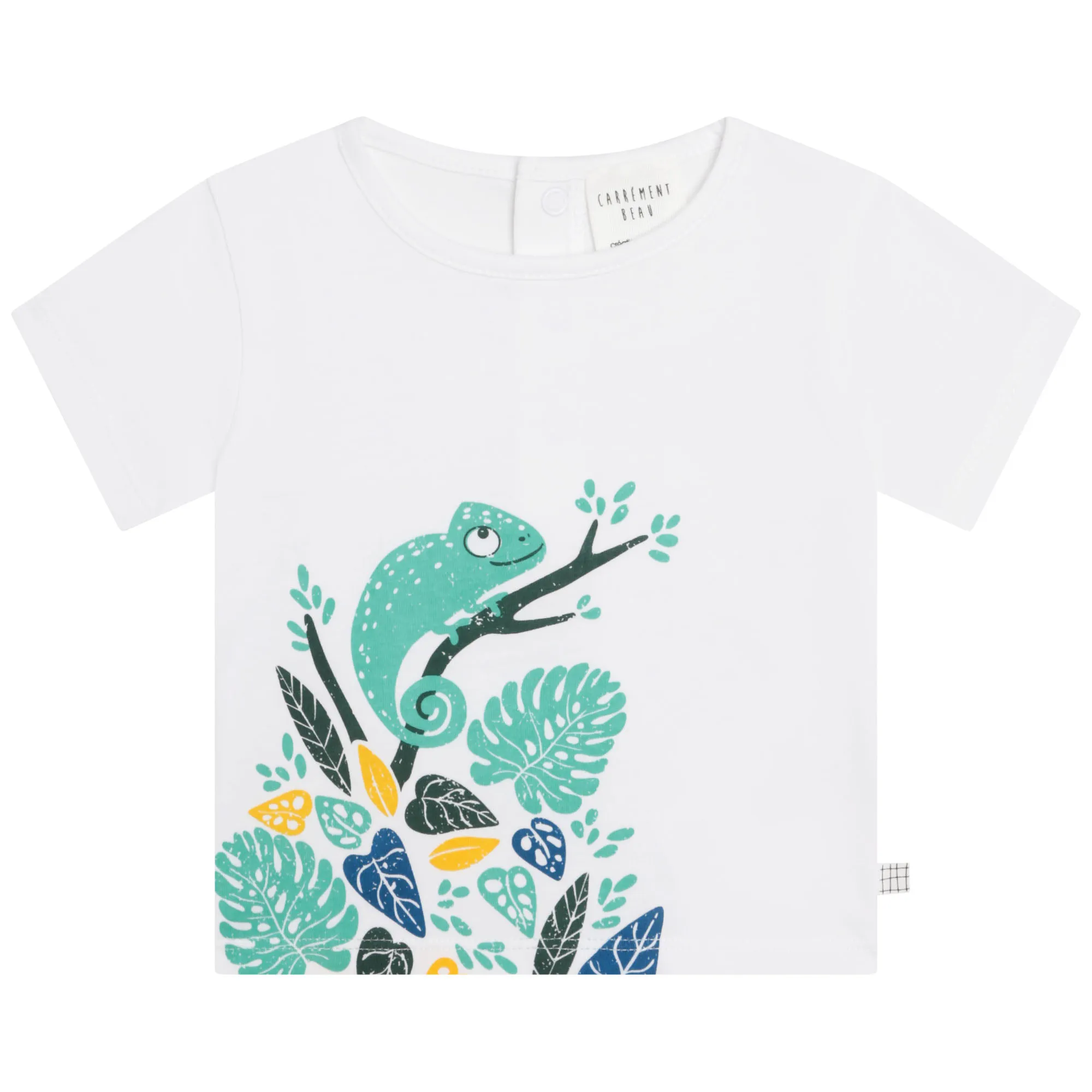 CARREMENT BEAU Camiseta con lagarto estampado