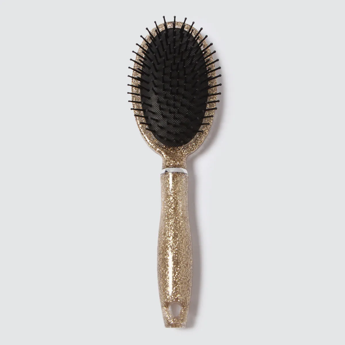 Cepillo Para Cabello Ovalado Con Brillos