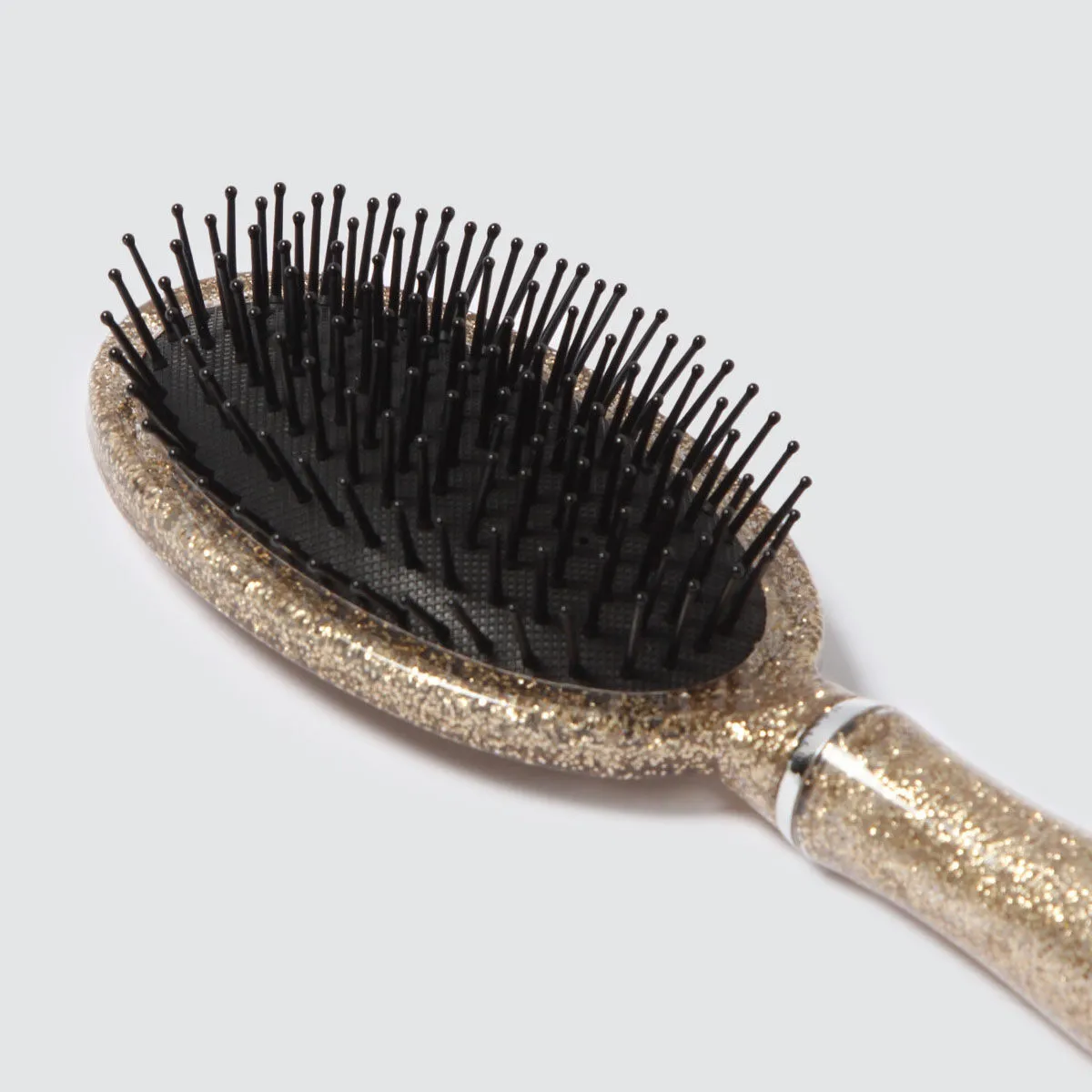 Cepillo Para Cabello Ovalado Con Brillos