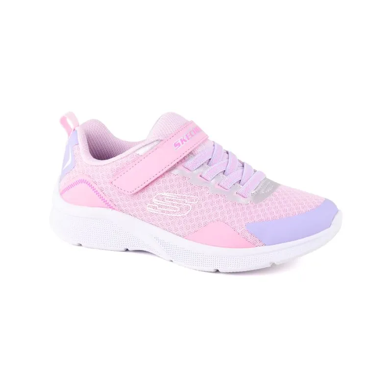 Champion Deportivo Para Niñas Skechers Microspec Bright Retro Pink