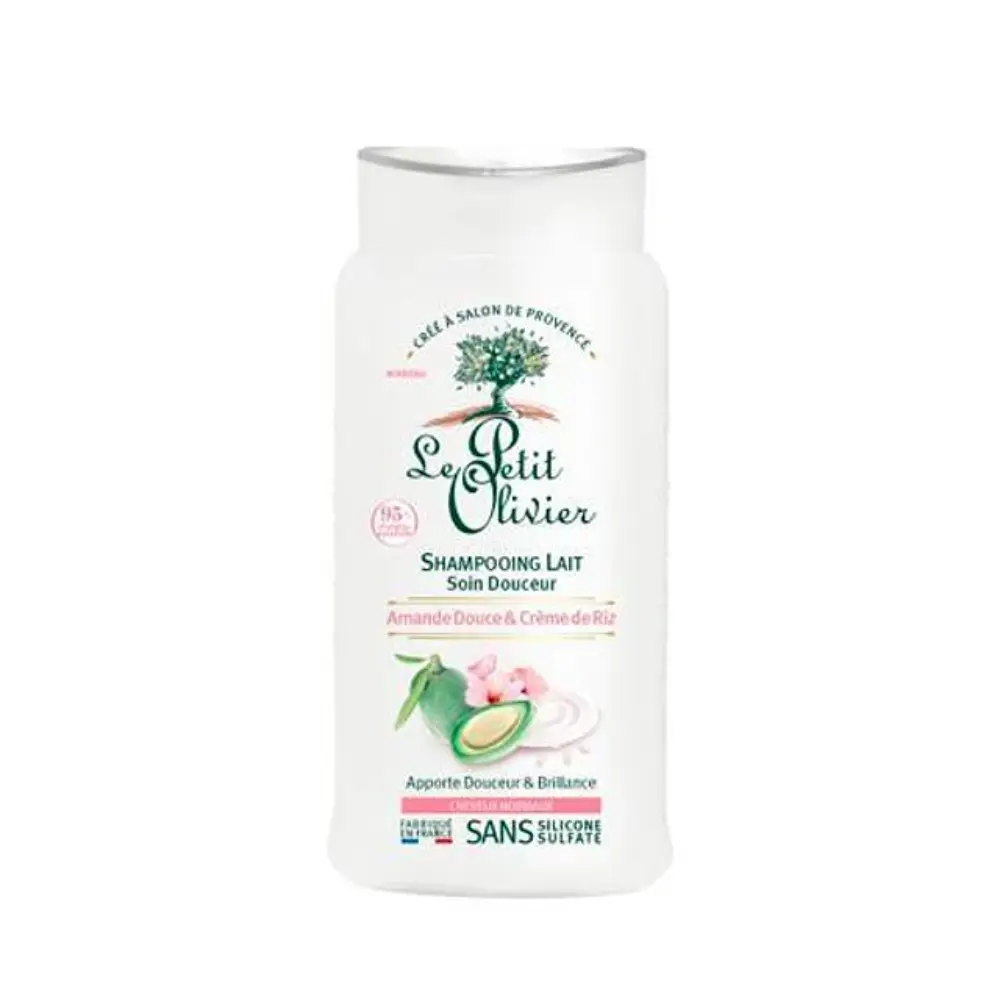 Champú de almendra dulce y crema de arroz para cabello normal 250 ml