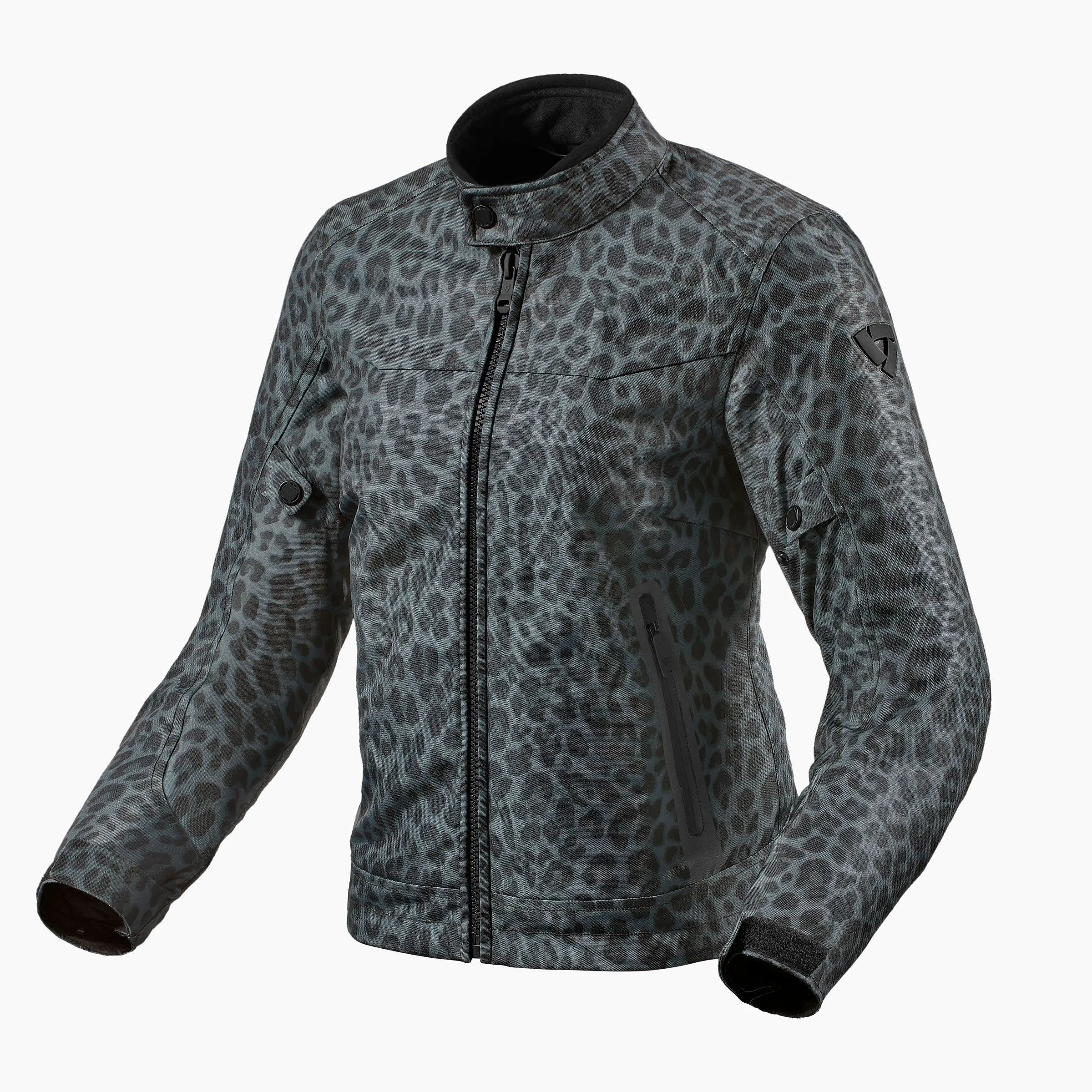 Chaqueta protectora básica de moto, impermeable, para usuarias urbanas y metropolitanas.