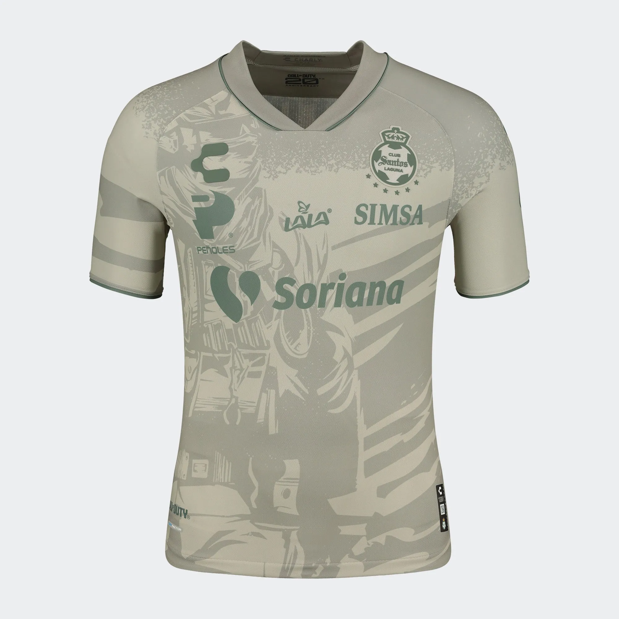Charly Call of Duty Santos Tercera camiseta 23 para hombre