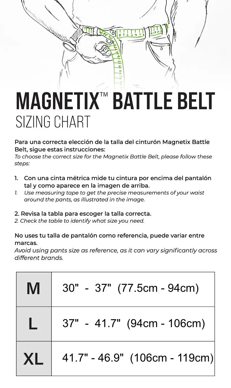 CINTURóN PORTA EQUPO MAGNETIX BATTLE BELT  AGILITE