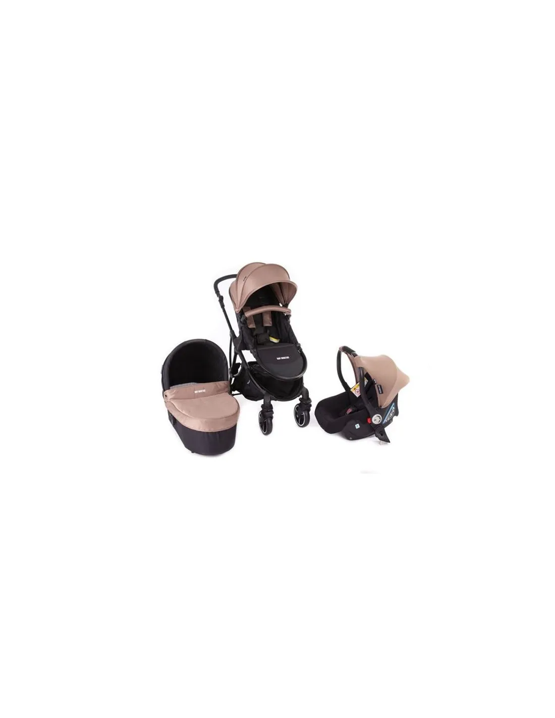 Coche trio Baby Monsters Globe taupe