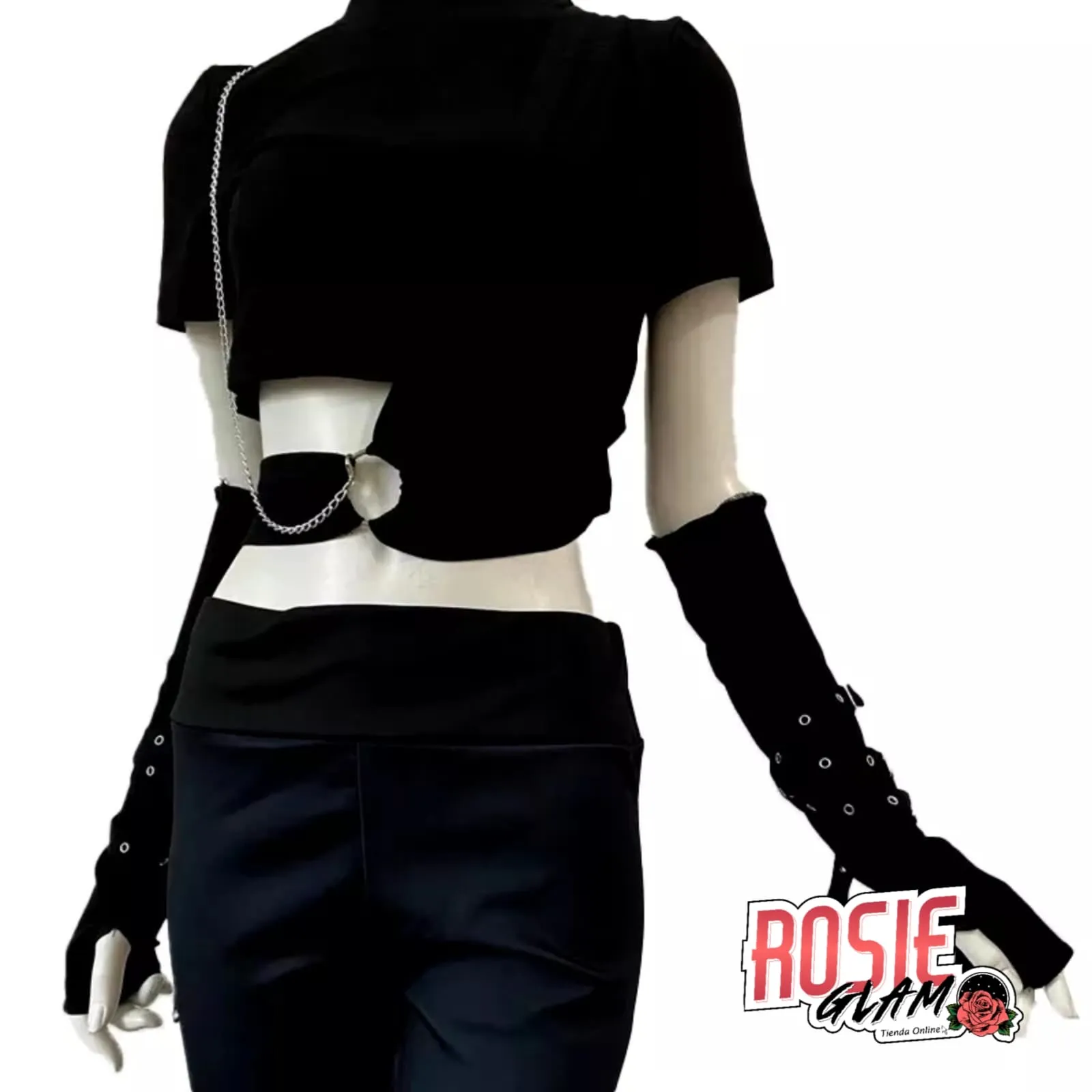 CONJUNTO DARK CADENA  ROSIEGLAM