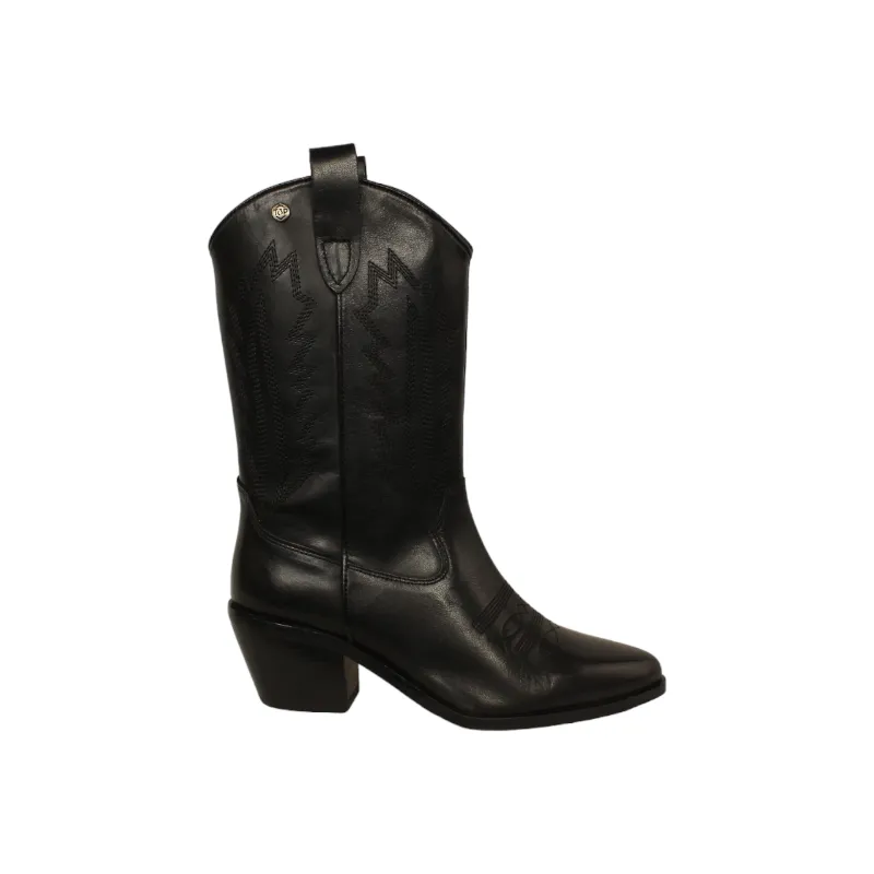 cowboy piel bordado