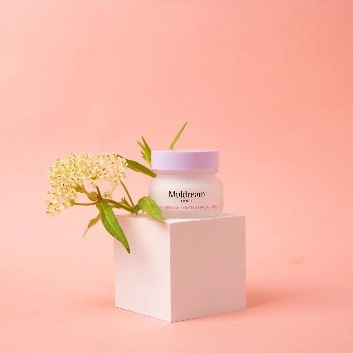 Crema facial Muldream Vegan Green Mild Intense Facial Cream 60ml