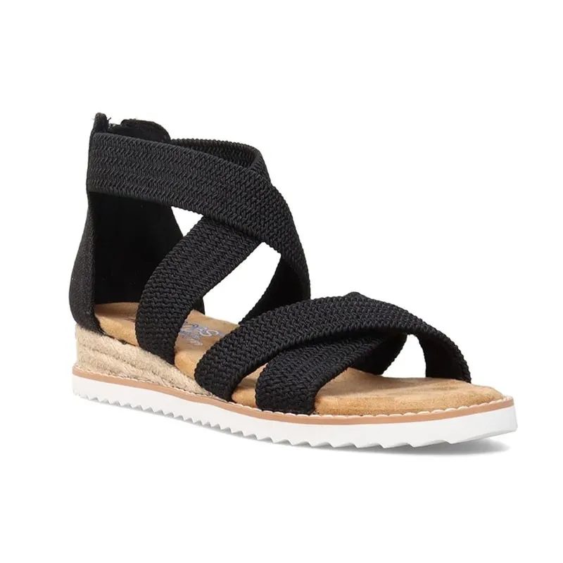 Cuñas Skechers 113540 Mujer Negro