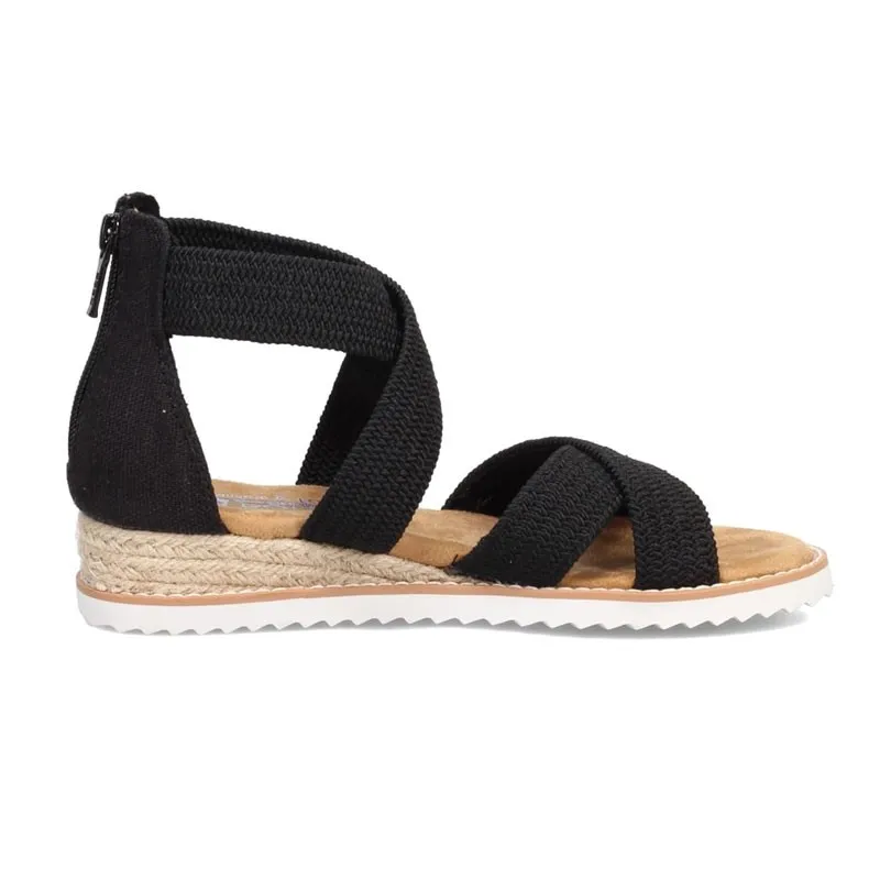 Cuñas Skechers 113540 Mujer Negro