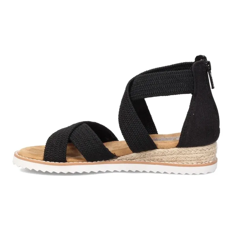 Cuñas Skechers 113540 Mujer Negro