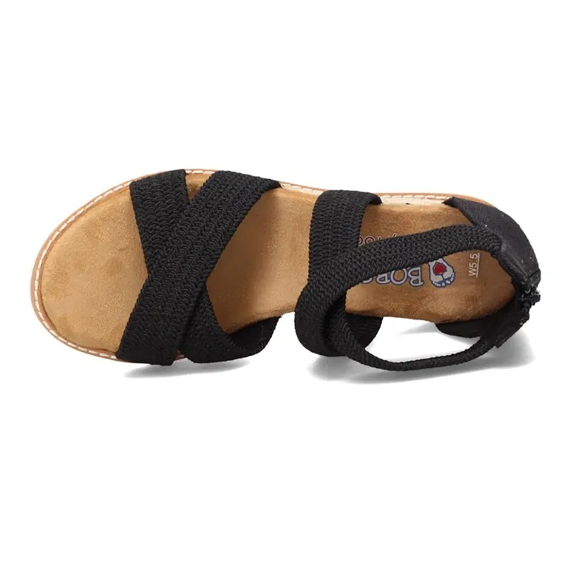 Cuñas Skechers 113540 Mujer Negro
