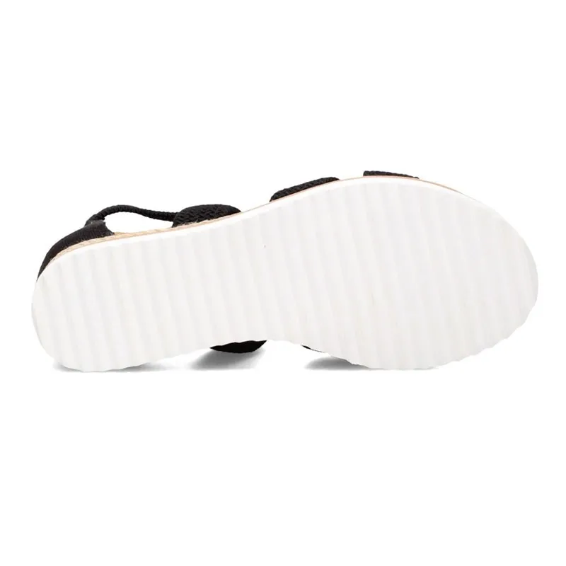 Cuñas Skechers 113540 Mujer Negro