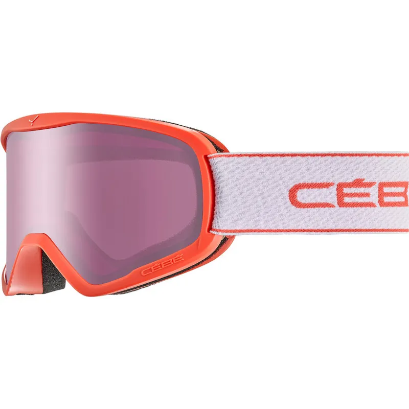 Cébé Razor L Ski Mask (Coral Matte Light Rose Cat.2)