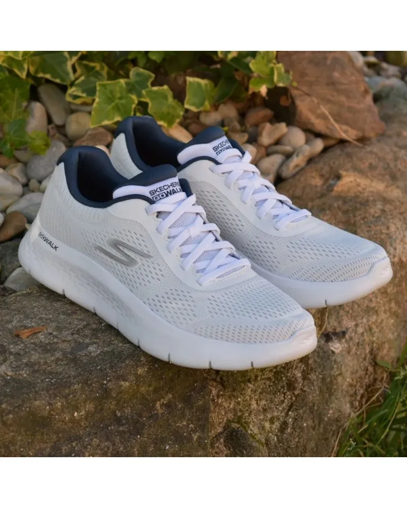 DEPORTIVO BLANCO CORDONES ELáSTICOS SKECHERS 216486 RELAXED FIT: CORLISS  DORSET