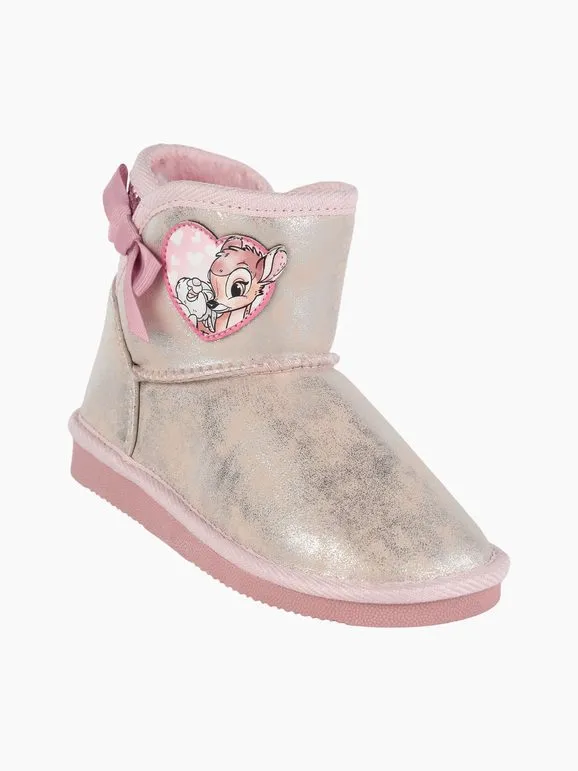 Disney Botines acolchados para niña