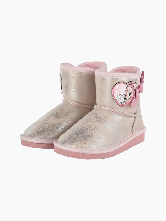 Disney Botines acolchados para niña