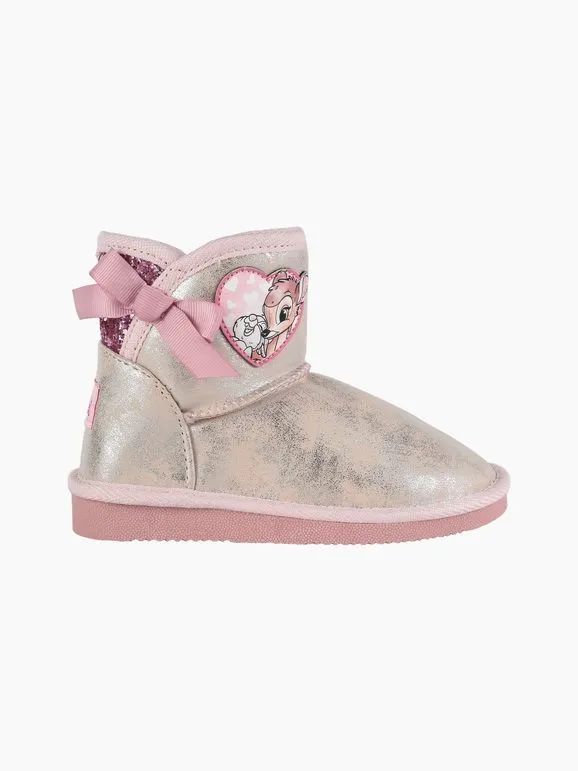 Disney Botines acolchados para niña