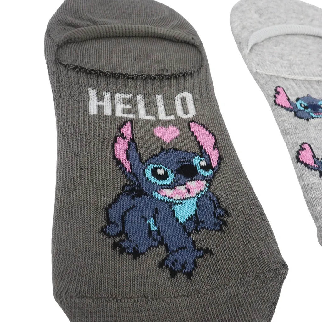 DISNEY Punteras invisibles Stitch color multi