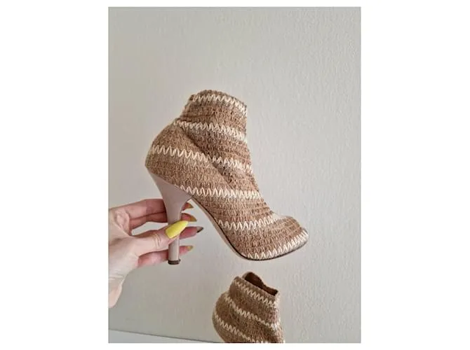 Dolfie botines Beige 