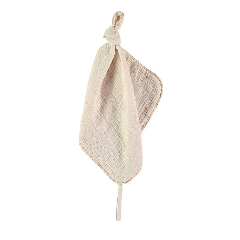 Doudou chupetero bebé orgánico crema de Lillymom