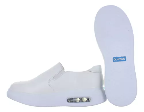 Dr Hosue Zapato Medico Liso Burbuja Comodo Piel Hombre 88847