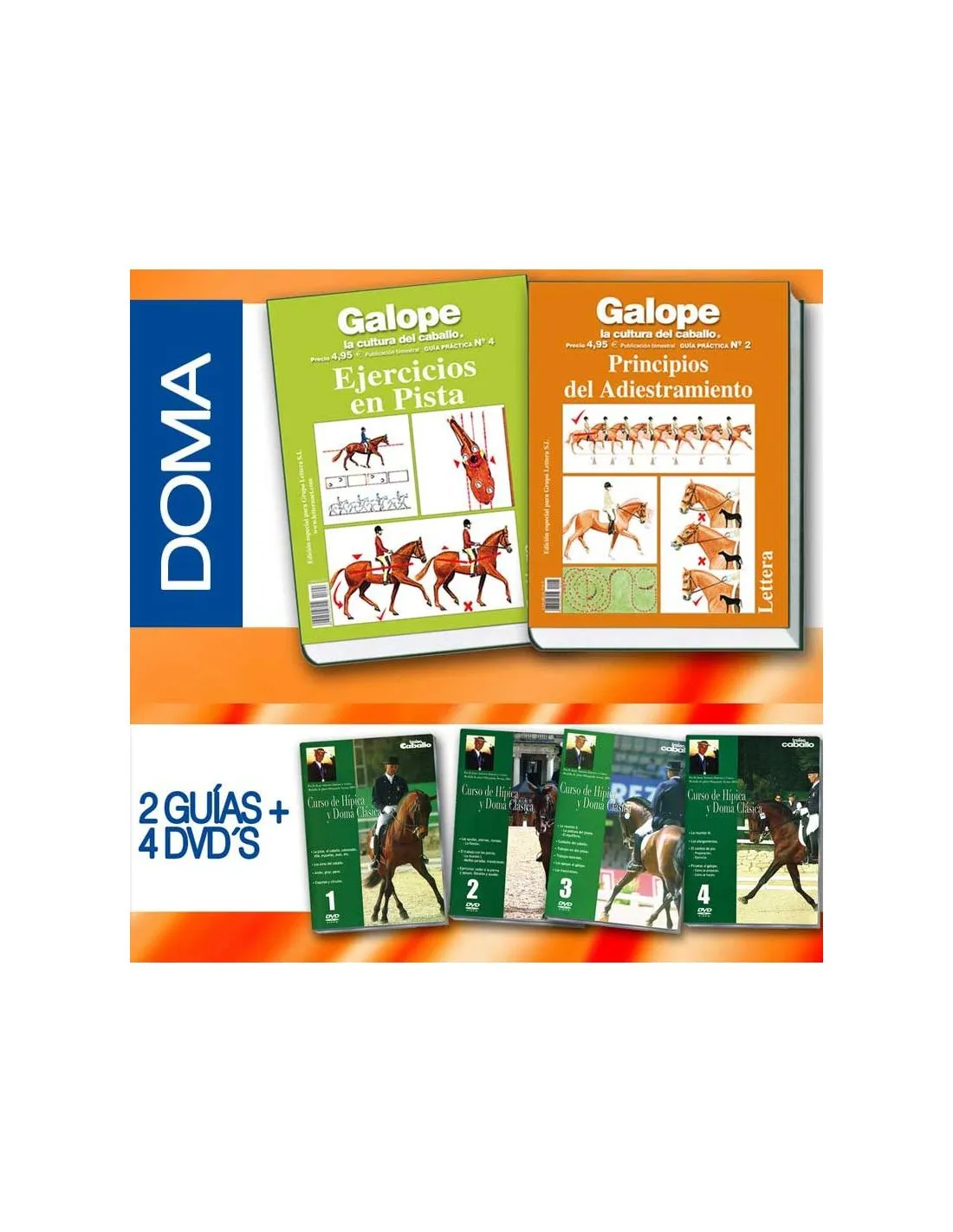Dvd + Libro Colección Pack: Doma Clásica