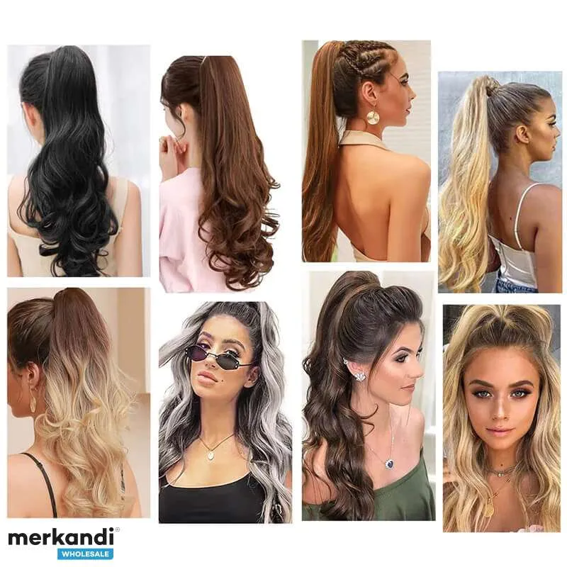Eleva tu estilo con las extensiones de cabello de cola de caballo Syleene, ¡ÚLTIMA OPORTUNIDAD!
